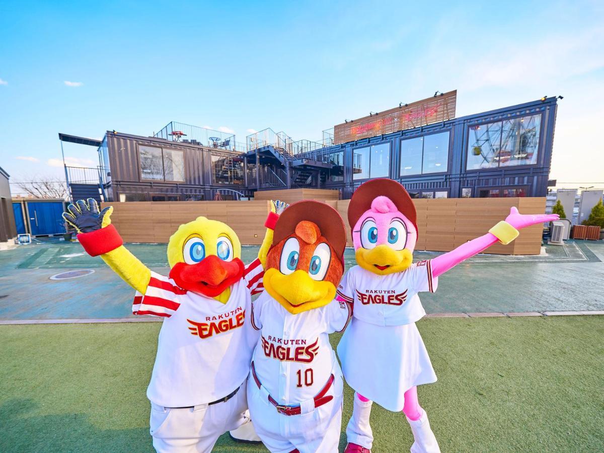 Rakuten Stay X Eagles 201 With Roof Balcony Sendai Exterior photo